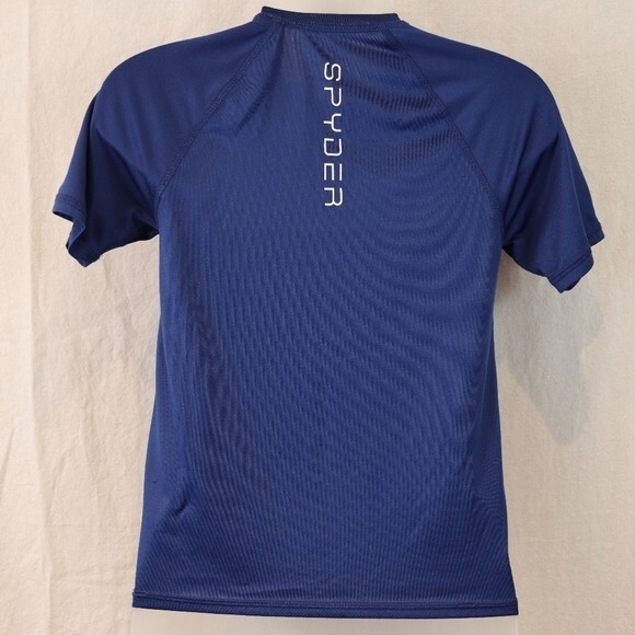 Spyder Rash Guard Swim Shirt Top Small Logo Swim Tshirt SM - Picture 6 of 11